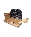 A corrugated packaging solution designed for large automotive components, such as bonnets.