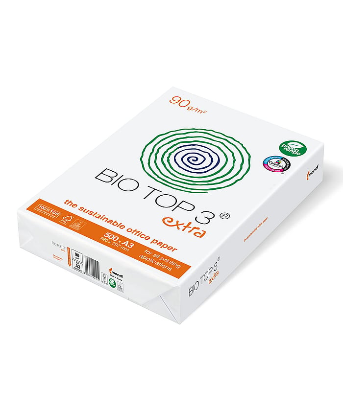BIO TOP 3® totally chlorine free paper ream