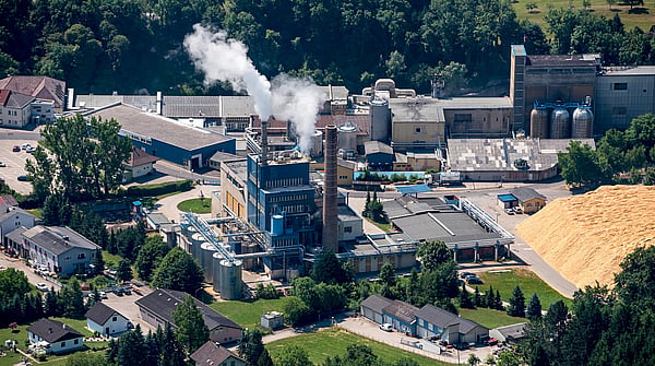aerial shot of Mondi Neuseidler