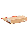 Flat-delivered and fully size adjustable, the TwistMailer saves storage space and simplifies handling. Its no-glue construction offers flexibility, while keeping packaging strong and reliable.