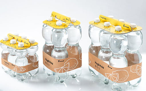hug&hold packaging for PET bottles.