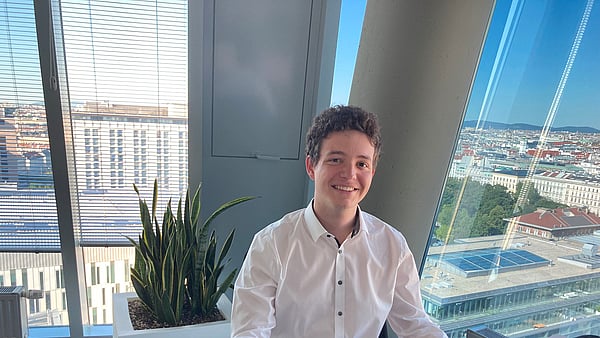 Lukas Haider, Summer Intern at Group office Vienna