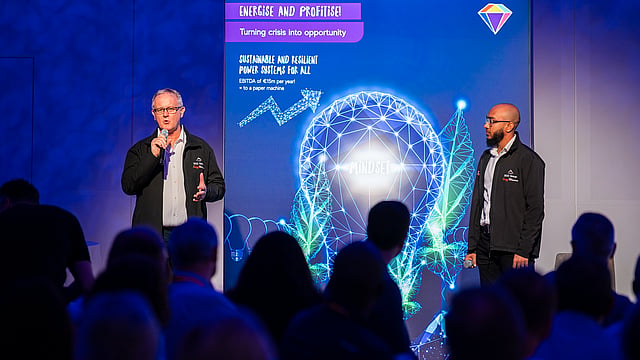 Mondi Diamond Awards presentors on stage