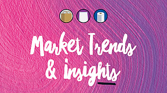 market trends and insights on pink background