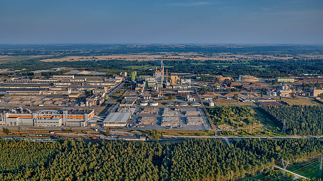 The Mondi Containerboard mill in Świecie, Poland.