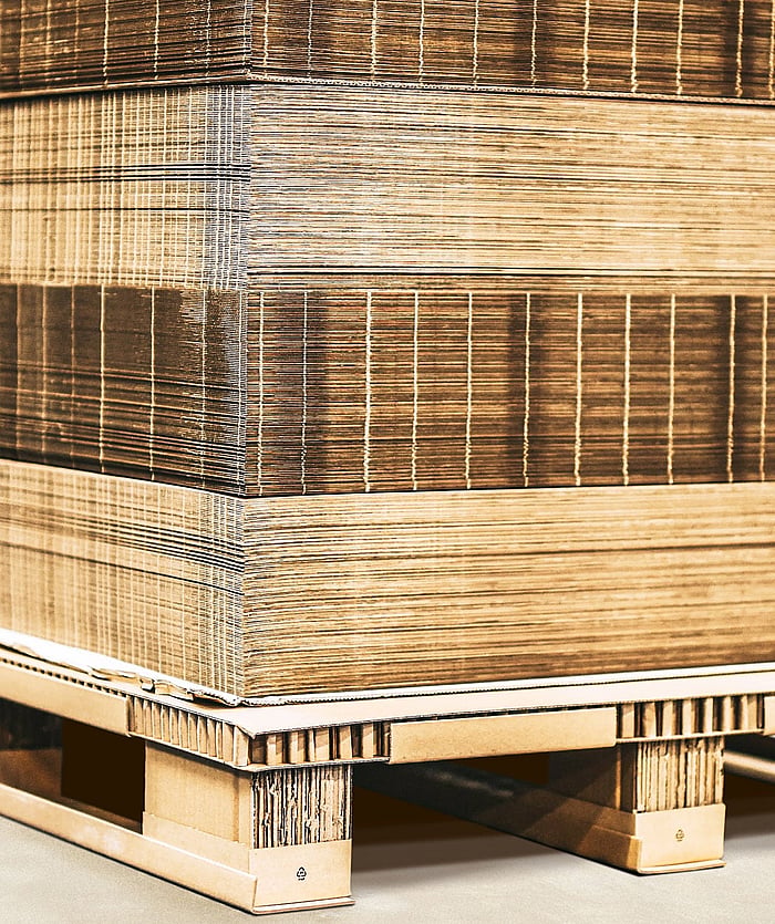 Corrugated pallet image