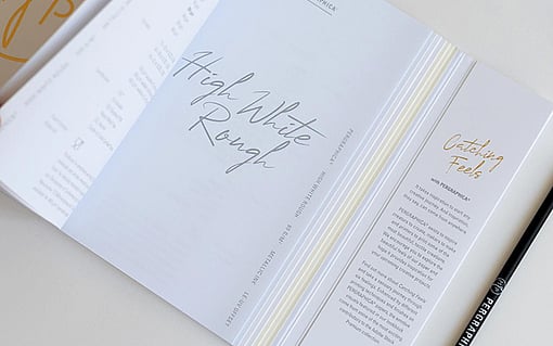 Pergraphica Whites Sample Book