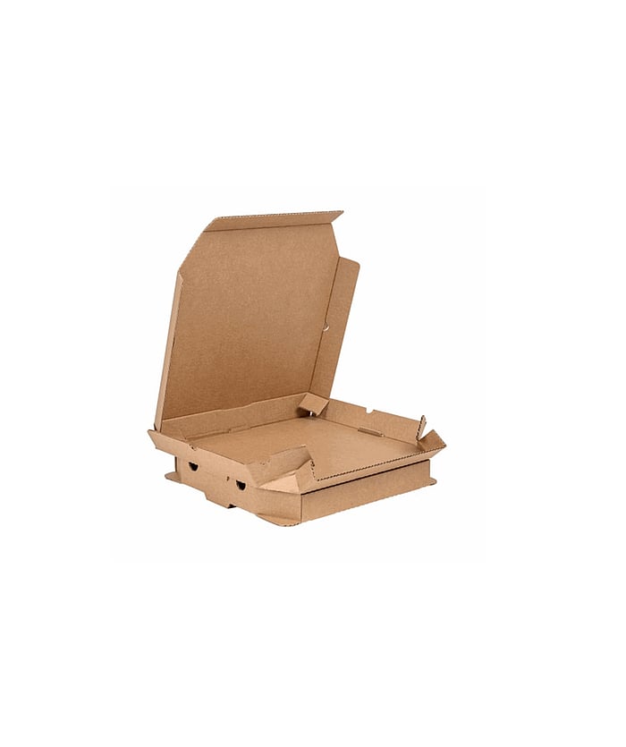 An empty pizza box.