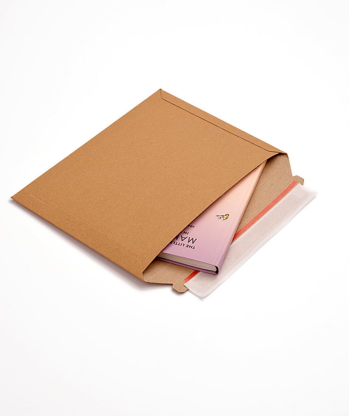 An image of a solid board paper mailer.