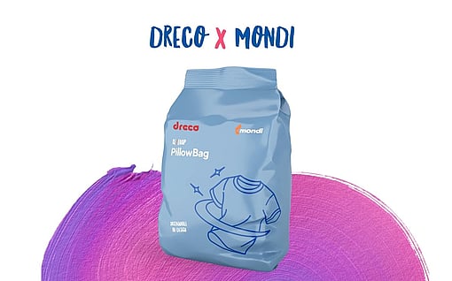 Illustration with the text “Dreco x Mondi”
