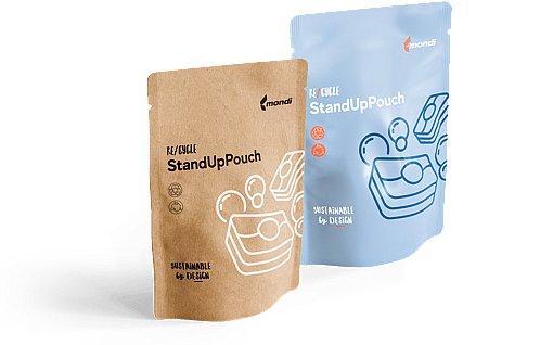mono-material and paper-based StandUpPouch