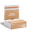 A great all-rounder for fashion, shoes and accessories. Its size-adjustable nature with crease-line system makes this the perfect choice when you need packaging with a little extra flexibility.